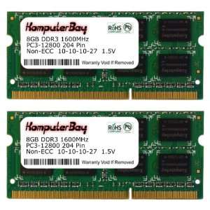  SODIMM 204 Pin Laptop Memory 10 10 10 27: Computers & Accessories