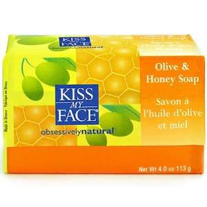  Kiss My Face Soap Bar, Olive & Honey 8 oz (6 pack 