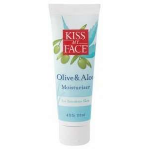  Kiss My Face Moisturizer Olive N Aloe Tube 4 oz: Health 