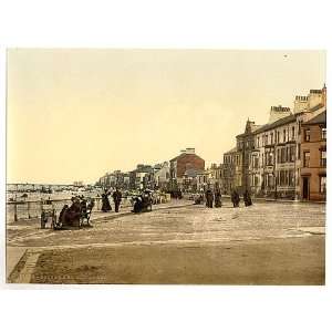 Redcar,the esplanade,Yorkshire,England,1890s 