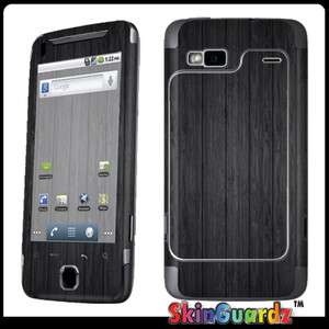 Black Wood Vinyl Case Decal Skin To Cover Your T Mobile HTC G2 4G 