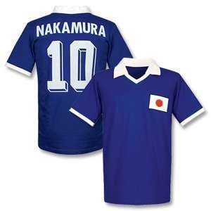 1980s Japan Home Retro Shirt + Nakamura No.10  Sports 