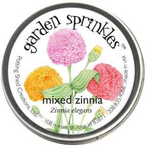  Mixed Zinnia Sprinkles Growing Kit Patio, Lawn & Garden