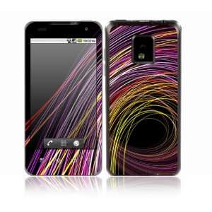  LG Optimus 2X Decal Skin Sticker   Color Swirls 