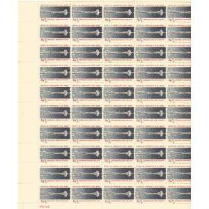 Space Needle and Monorail Full Sheet of 50 X 4 Cent Us Postage 