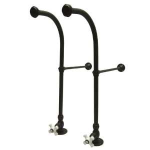   Freestanding Water Supply with Stop, Adjustable Height Wall Brace, Da