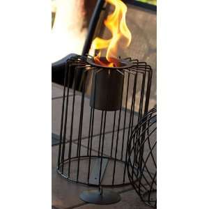  Cylinder Metal Firekeeper Lantern: Patio, Lawn & Garden