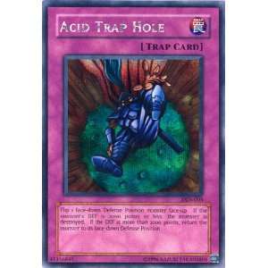    Acid Trap Hole Yugioh DDS 005 Secret Holo Rare Toys & Games