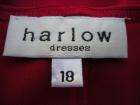 HARLOW Dresses Red Poly Jersey Resort Dinner Dress 18  