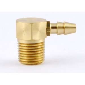 17 Hose ID, 1/8 NPT Male Double Barb Hose/Tubing Fitting Elbow L 