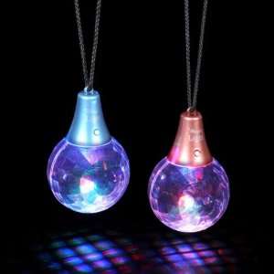  2.5 Disco Globe Necklace Case Pack 12 Toys & Games