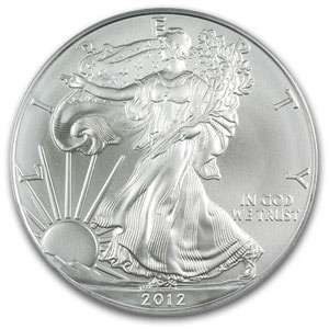 2012 American SILVER Eagle 1 oz. coin  