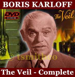 THE VEIL COMPLETE TV SERIES DVD BORIS KARLOFF+BONUS  