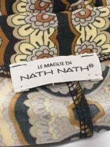 Nath Nath Le Maglie Di Printed Jersey Faux Wrap Blk B/G  