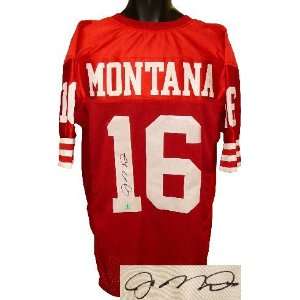  Joe Montana Autographed Jersey: Sports & Outdoors
