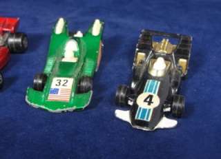   Lot 5 Die Cast Toy Cars Matchbox Superfast Corgi Jr Dragster F1 Racers
