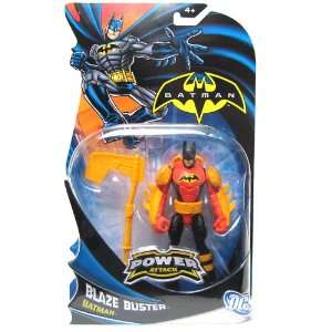    Batman Power Attack Mission Fire Fight Batman Figure Toys & Games