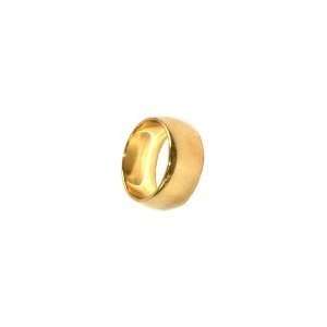  Unisex 24k Yellow Gold Layered X THICK 9mm Wedding Ring 