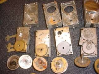 Antique Lock Timer Parts E. Howard, Diebold, Mosler Safe Vault Time 