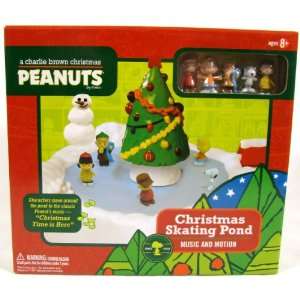   Charlie Brown Christmas Skating Pond w/Music & Motion Toys & Games