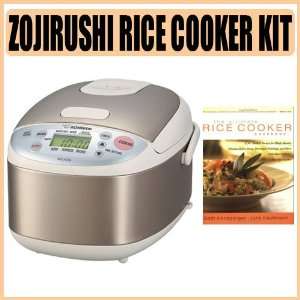  Zojirushi NS LAC05 Micom Stainless Steel Fuzzy Rice Cooker 