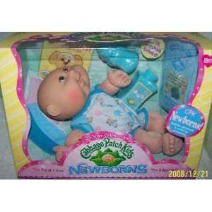  Cabbage Patch Kids Newborns   Caucasian Bald Boy: Toys 