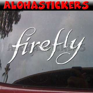 FIREFLY Vinyl Decal Car Serenity Window Sticker M281  