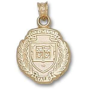 Yale University Seal Pendant (Gold Plated)  Sports 