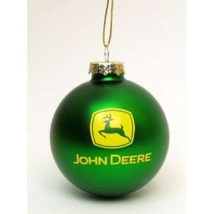  John Deere Green Glass Ball Ornament: Everything Else