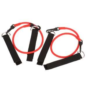 Fitness Gear Rubber Leg Thigh Pull Exerciser Expander Resistance Bands 