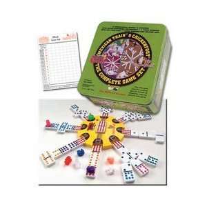  Mexican Train/Chickenfoot Dual Game Set: Toys & Games
