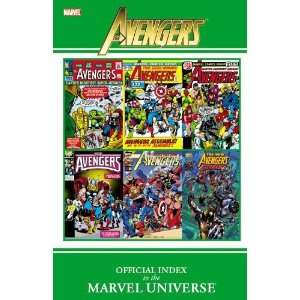  Avengers Official Index to the Marvel Universe [Paperback] Marvel 