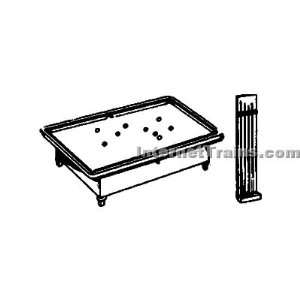 Evergreen Hill Design O Scale Pool Table & Cue Rack  Toys & Games 