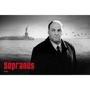  The Sopranos   TV Show Poster (Tony Soprano / New York 