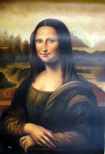 Repro new Oil Painting canvas Mona Lisa Modern 24x36  