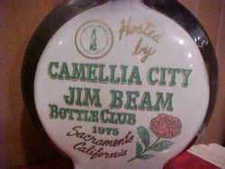 One of Six Jim Beam 1970s California  Camellia City  