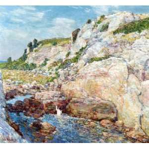  FRAMED oil paintings   Frederick Childe Hassam   24 x 22 