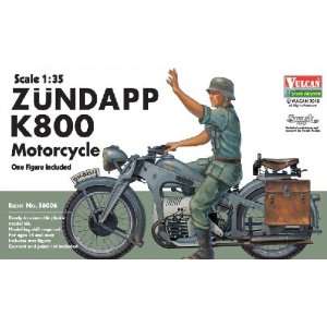 VULCAN SCALE MODELS   1/35 Zundapp K800 Motorcycle w/Rider 