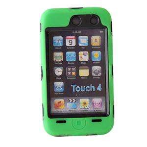 Hard case silicone skin Green for iPOD TOUCH 4TH GEN 4  