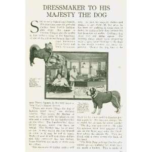   1914 Yvonne Mingot New York City Dressmaker To Dogs 