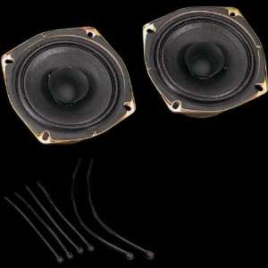   : Drag Specialties Wingleader Rear Speaker Kit 45 1801 BX: Automotive