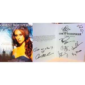 GHOST WHISPERER cast signed book Cast Signed Book In Person  
