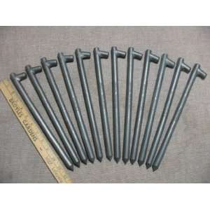   Heavy Duty Metal tent stakes, pegs,anchors 12 long 