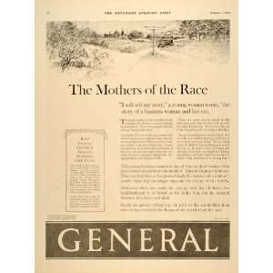  1924 Ad General Motors Bracker Grandmother Mothers Race 
