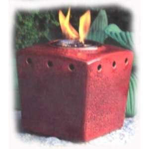  Red Castle Flamepot or Fire Pot by Terra