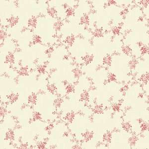 Brewster 291 72111 21.5 Inch by 396 Inch Petit Rose   Floral Trail 