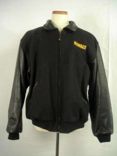 GOLDEN BEAR Varsity Leather Jacket Black XL De WALT  