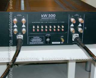 custom made power leads 6 KW500 musical fidelity power  