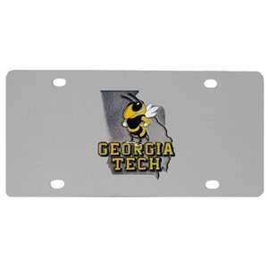   Stainless Steel License Plate   Georgia Tech