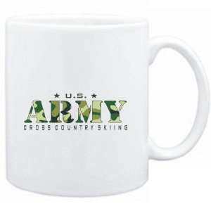 Mug White  US ARMY Cross Country Skiing / CAMOUFLAGE  Sports  